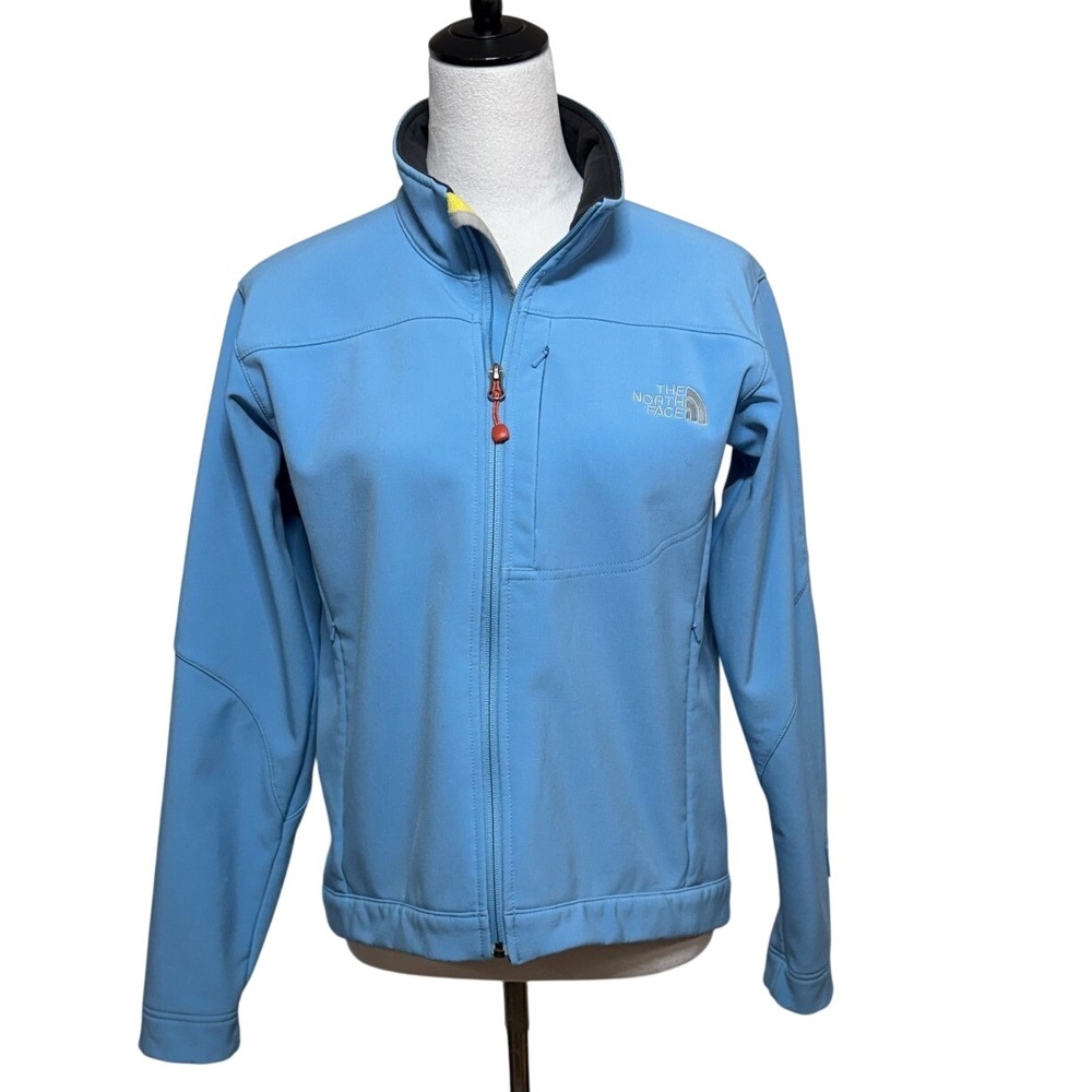 The North Face Jacket Women Medium Blue Full Zip 7Summits Project Apex Softshell